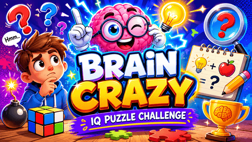 Brain Crazy: IQ Puzzle Challenge thumbnail